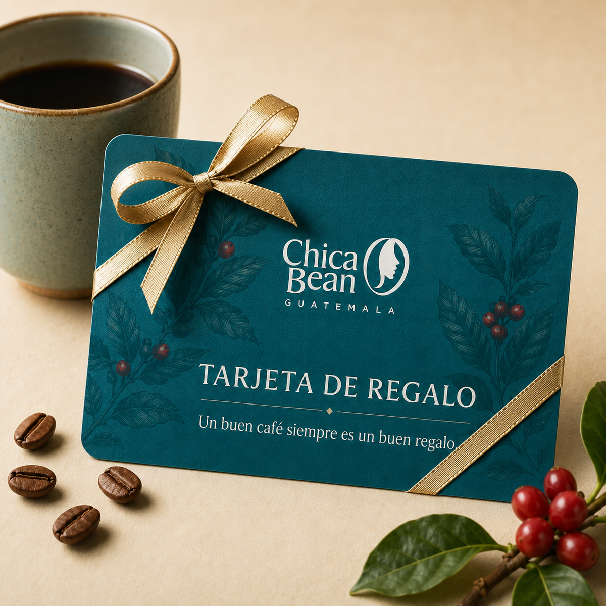 Tarjeta de regalo Chica Bean
